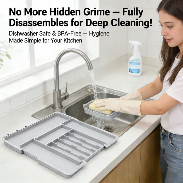 FREE SHIPPING🔥🔥Expandable Kitchen Utensil Drawer Tray