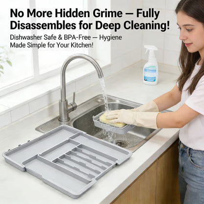 FREE SHIPPING🔥🔥Expandable Kitchen Utensil Drawer Tray