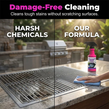 🔥Fast-Acting Heavy-Duty Grill Degreaser Spray