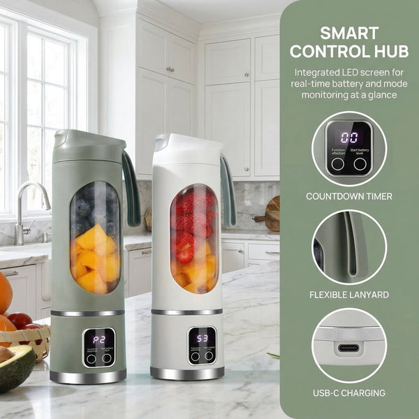 FREE SHIPPING🔥🔥Ultimate Portable Blender – USB Rechargeable & Compact for Smoothies On-The-Go