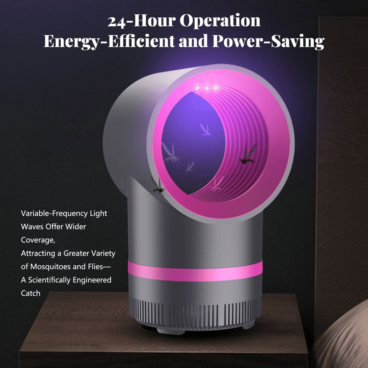 🦟 Indoor Household Mosquito Killer Lamp — Plug-in Suction-Type Mosquito Trap
