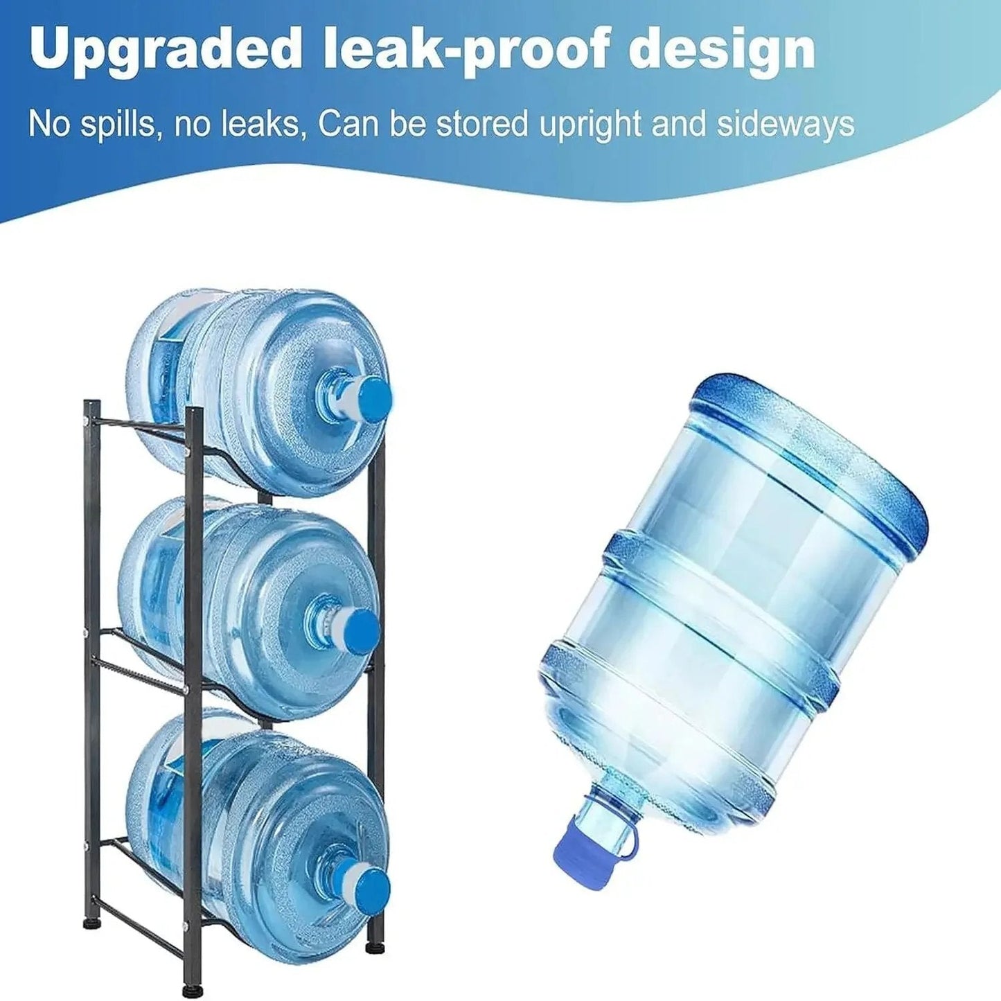 Leak-Proof Water Jug Caps (4 Pack) – Fits 3 & 5 Gallon Bottles