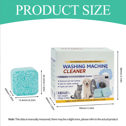 🔥 12 Pack Washing Machine Cleaner Tablets