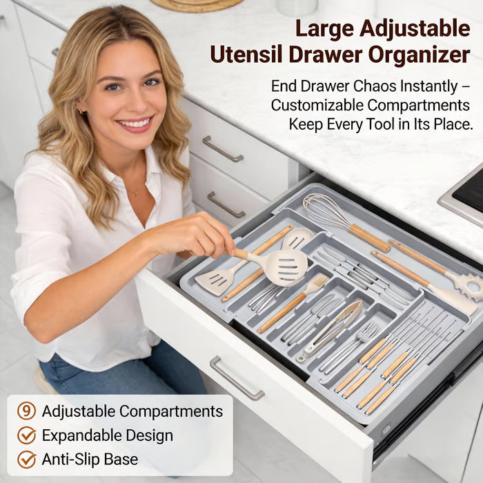 FREE SHIPPING🔥🔥Expandable Kitchen Utensil Drawer Tray