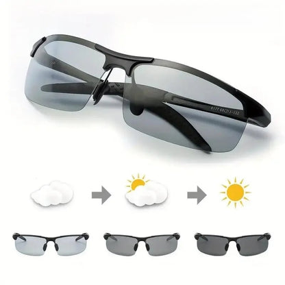🕶️HD Polarized Photochromic Sunglasses