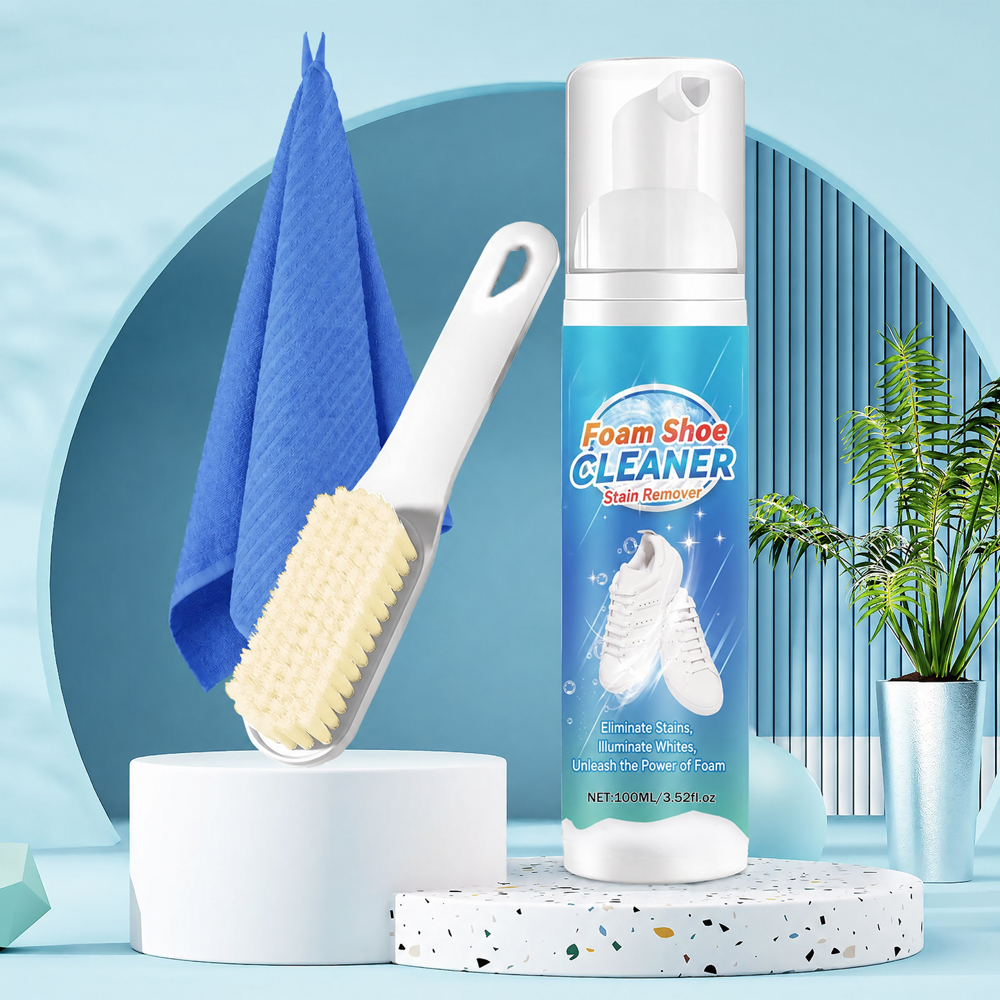 🏆Flash Sale⚡50K+ SOLD👟Shoe Cleaning Kit for Leather, Suede, Canvas, Mesh & More