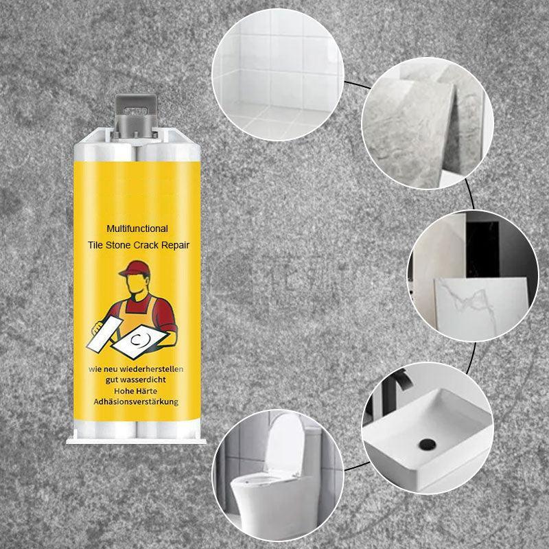 Limited-Time Offer | Last 3 Hours!🎁Multifunctional Tile Stone Crack Repair Kit