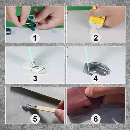 Limited-Time Offer | Last 3 Hours!🎁Multifunctional Tile Stone Crack Repair Kit