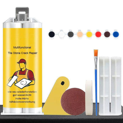 Limited-Time Offer | Last 3 Hours!🎁Multifunctional Tile Stone Crack Repair Kit
