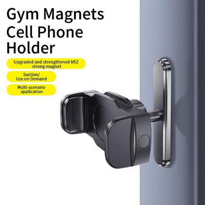 🔥Limited Time 50% Off✨✨360° Rotatable Gym Phone Holder with Strong Magnets