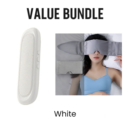 Under Pillow Speakers for Sleeping Bluetooth, Bone Conduction Technology, 3D White Noise Generator, Volume Control & Sleep Timer, Side Sleeper Friendly